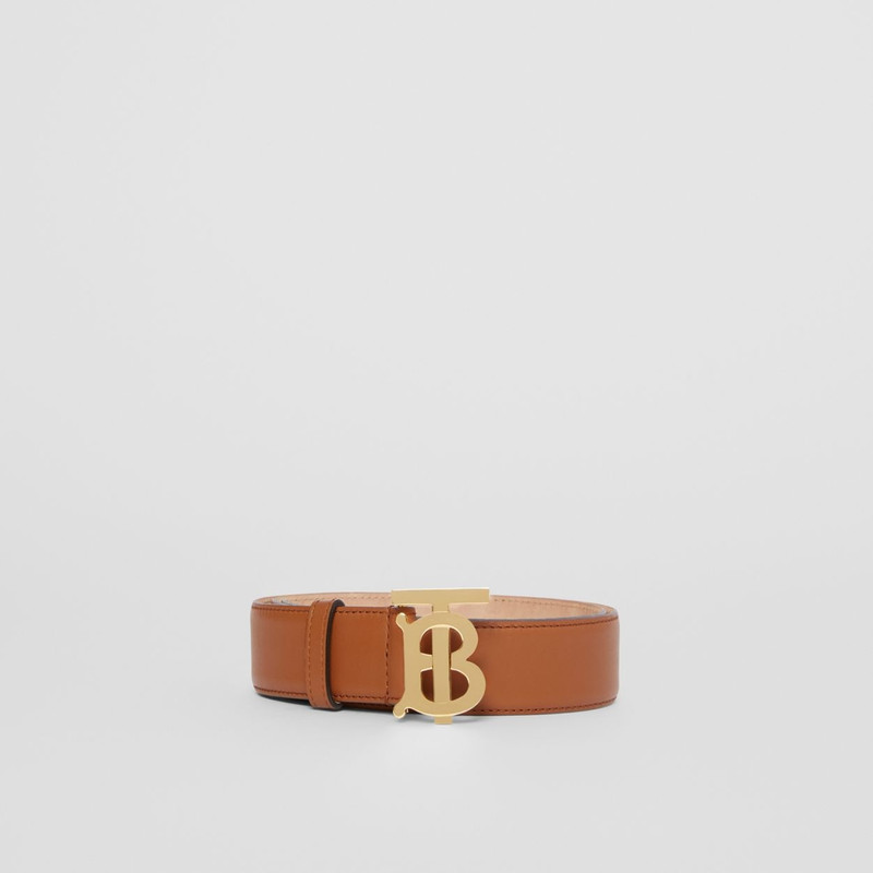 Monogram Motif Leather Belt 4