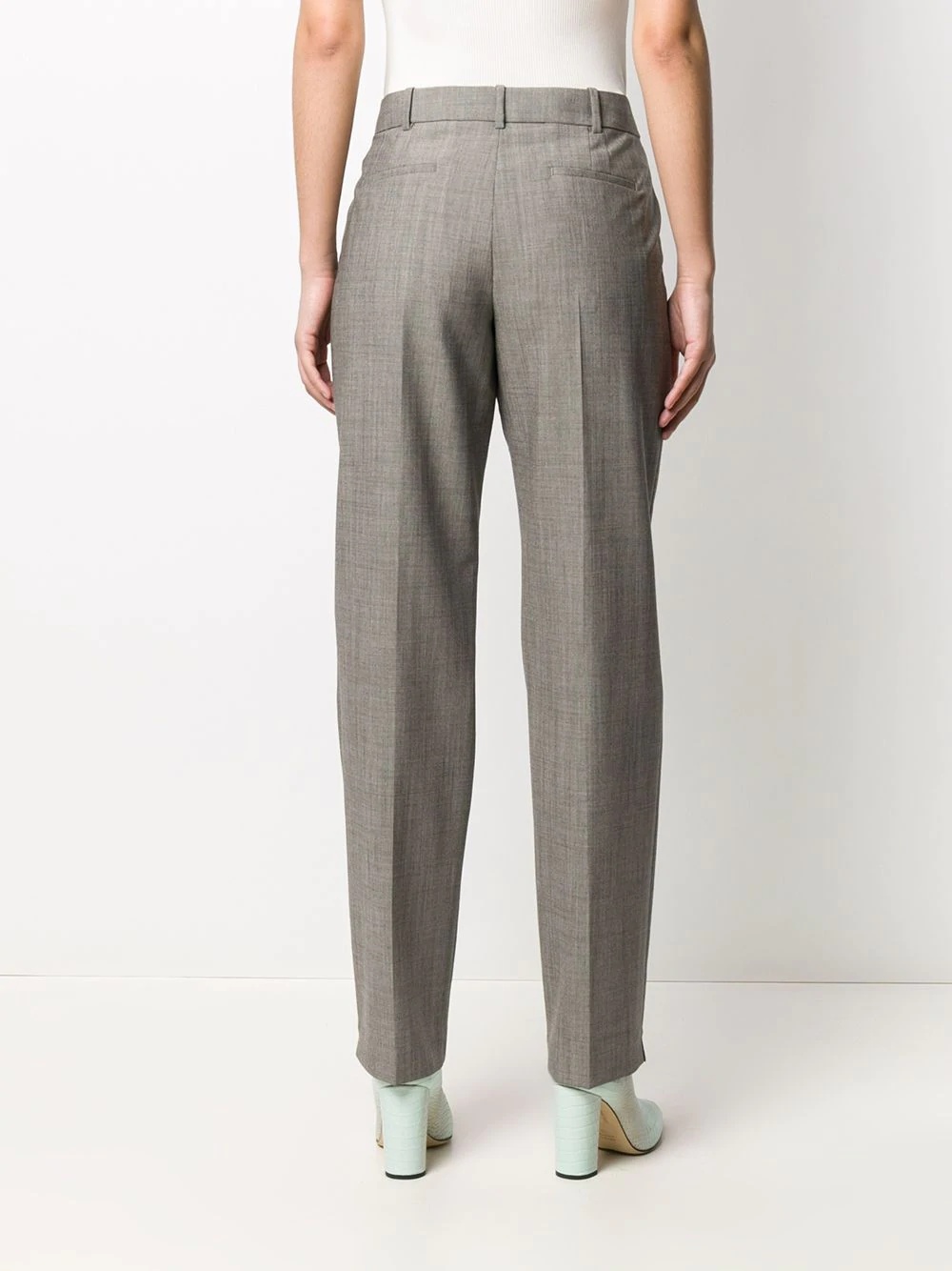 pleated tailored trousers - 4