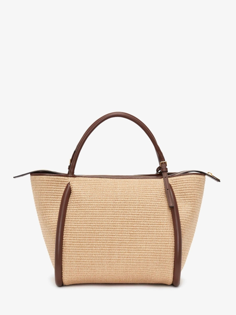 BUMPER-31 RAFFIA TOP HANDLE BAG 5