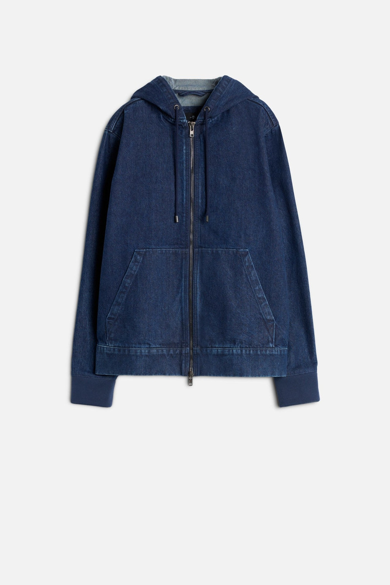 UTILITY DENIM HOODIE 1