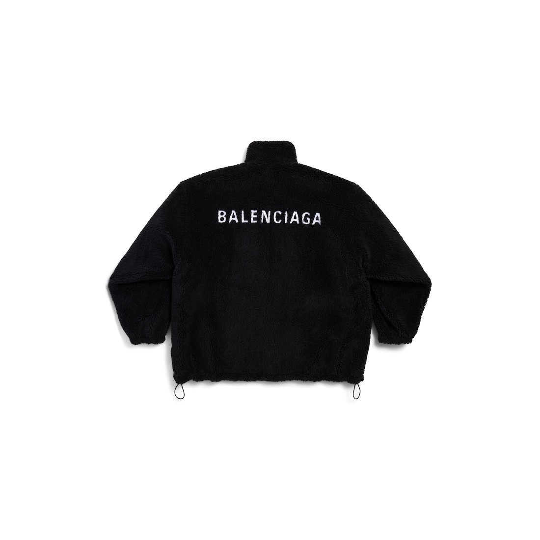 Women's Balenciaga Back Zip-up Jacket in Black - 6
