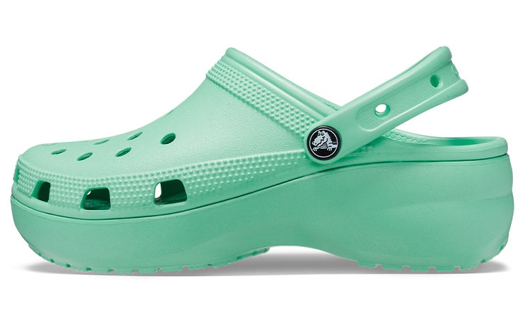 (WMNS) Crocs Classic Platform Clog 'Jade Stone' 206750-3UG - 2