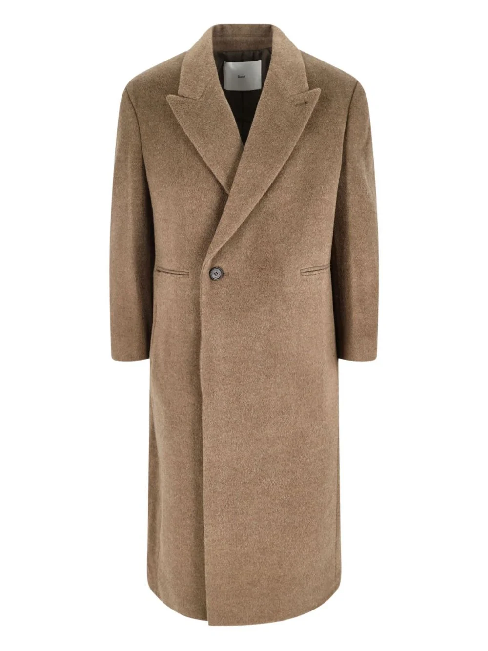 button single-breasted coat - 1