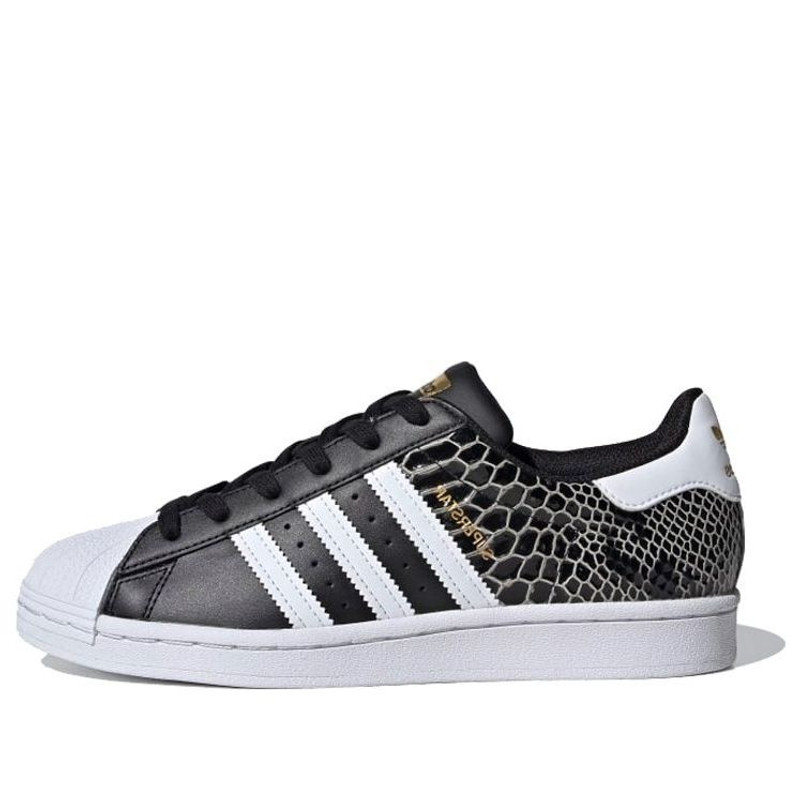 (WMNS) adidas Superstar 'Black Snakeskin' FV3327 - 1