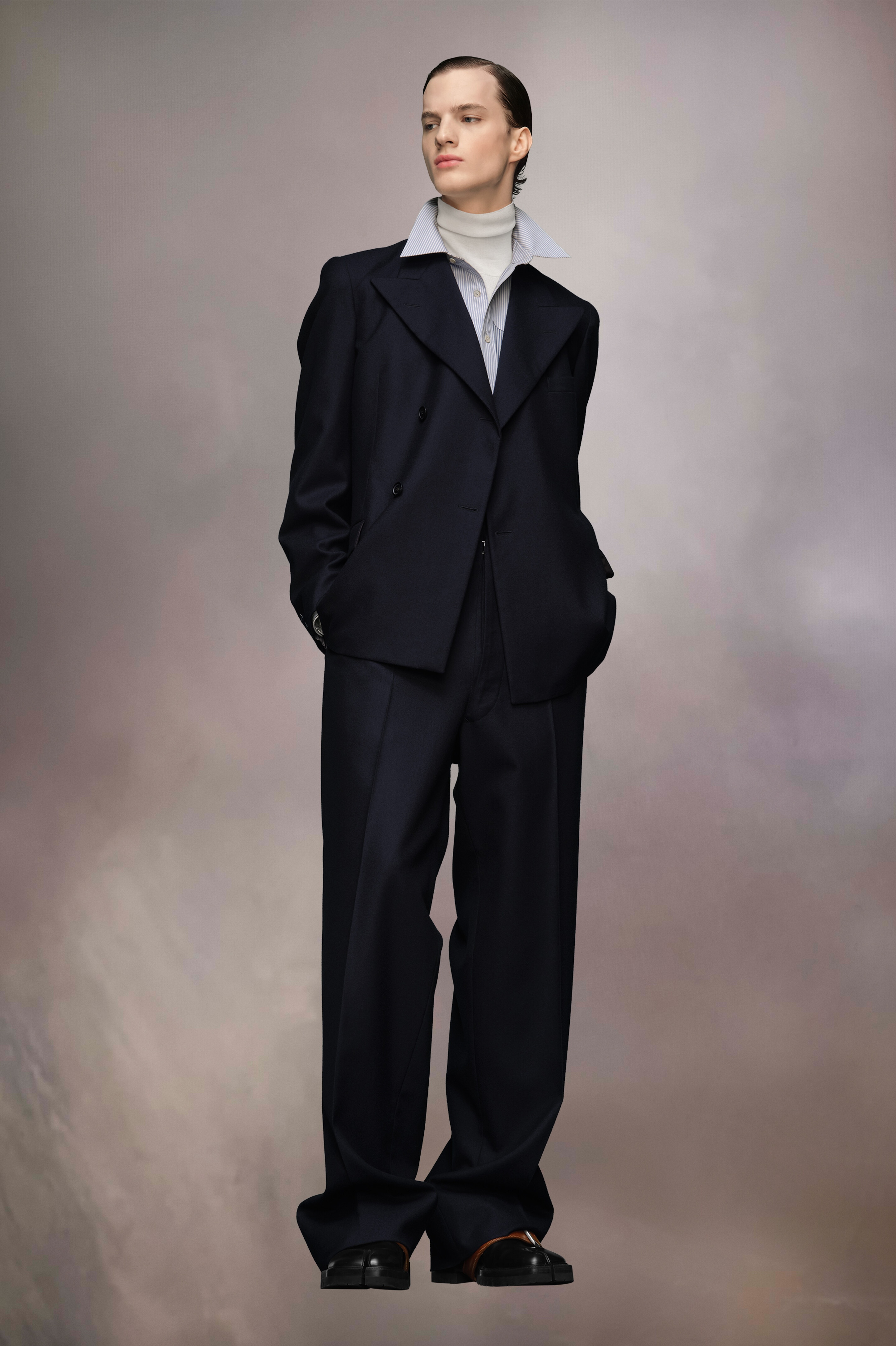 Barathea Wool Suit Jacket - 3