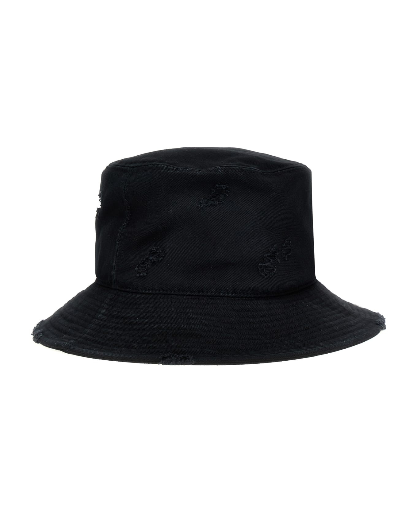 Distressed Effect Bucket Hat - 2