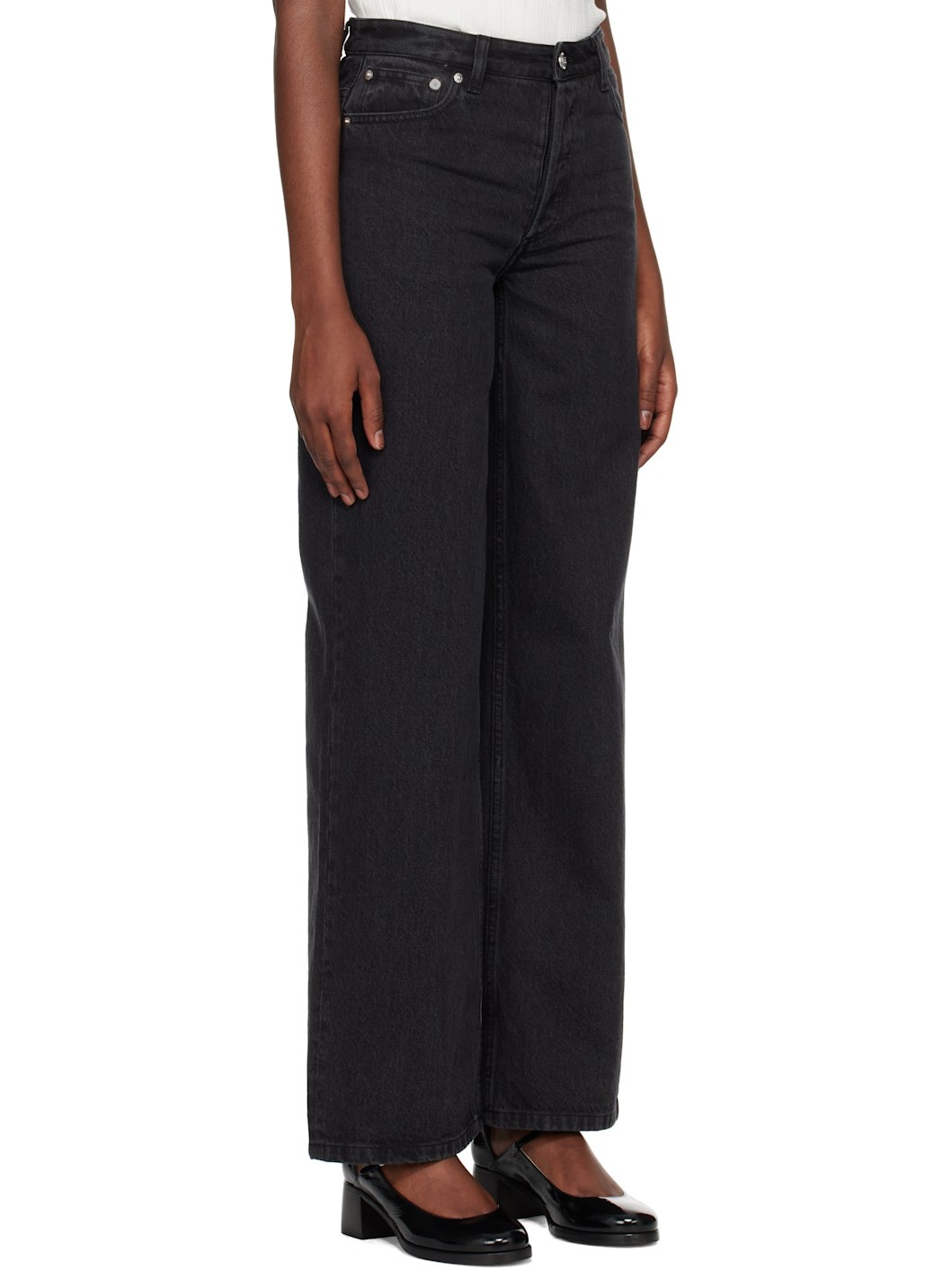 Black Elisabeth Jeans - 2