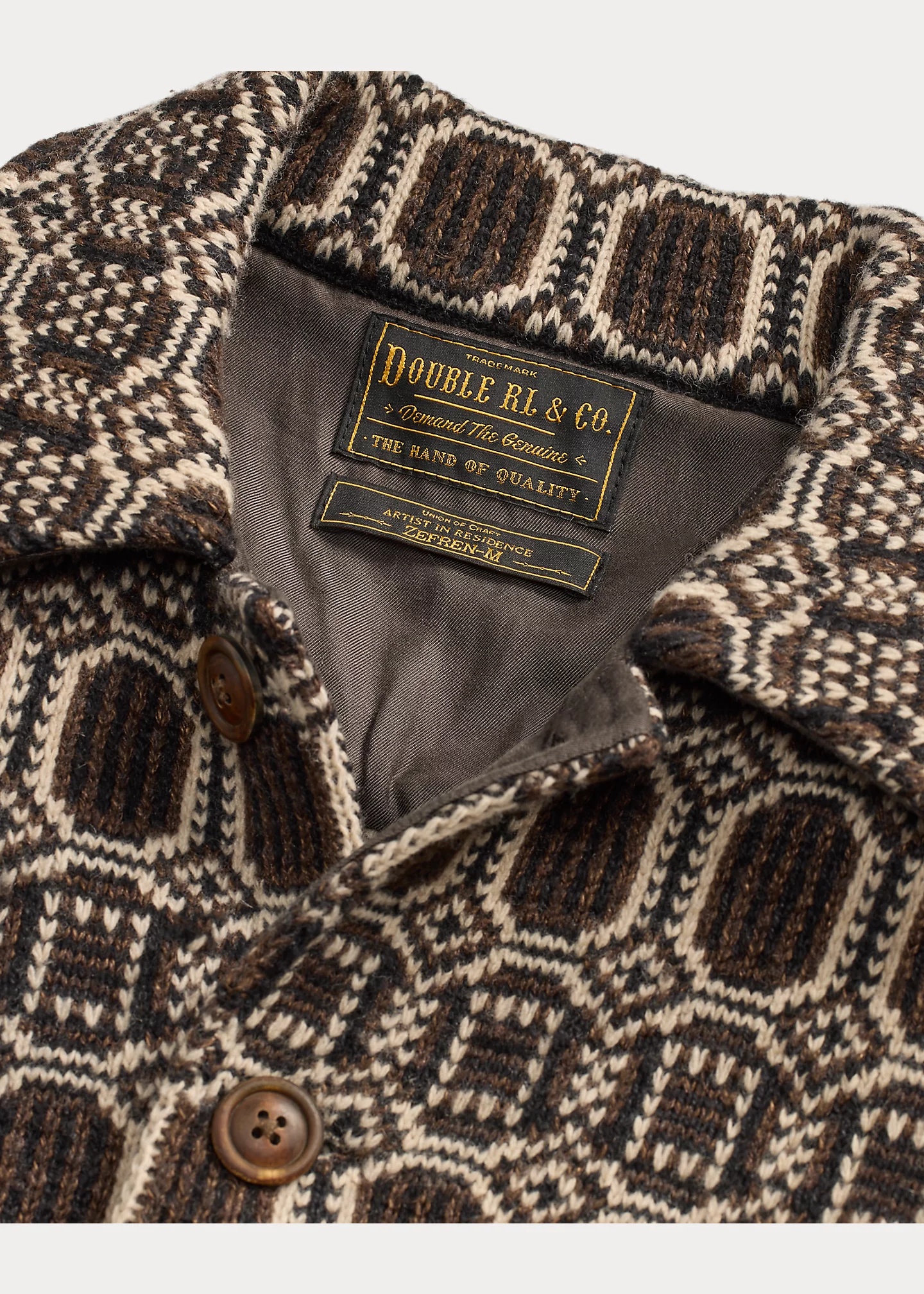 RRL x Zefren-M Sweater Jacket - 5