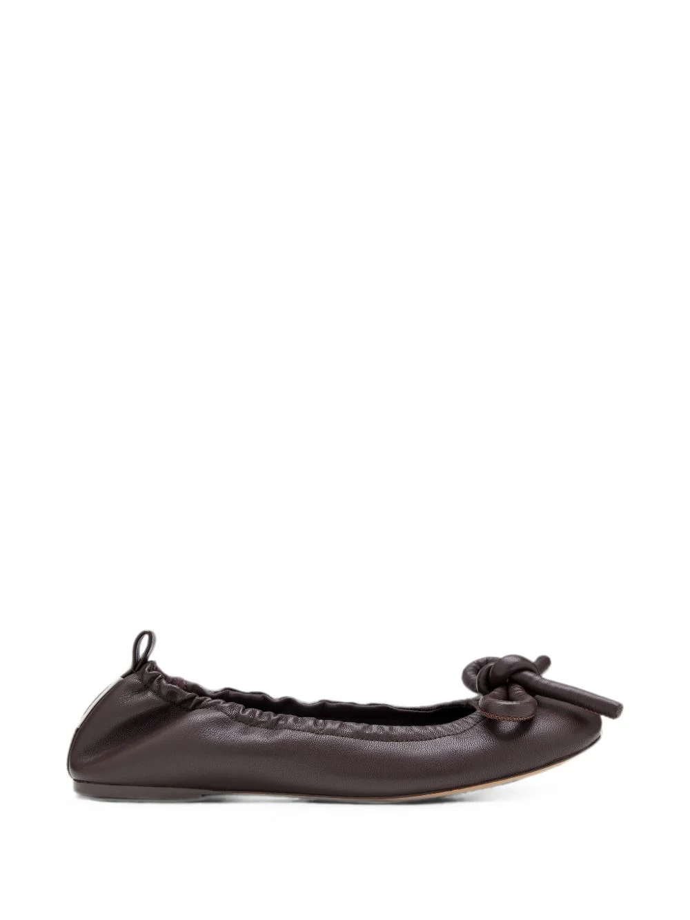 The Bow lace-up ballerinas - 1