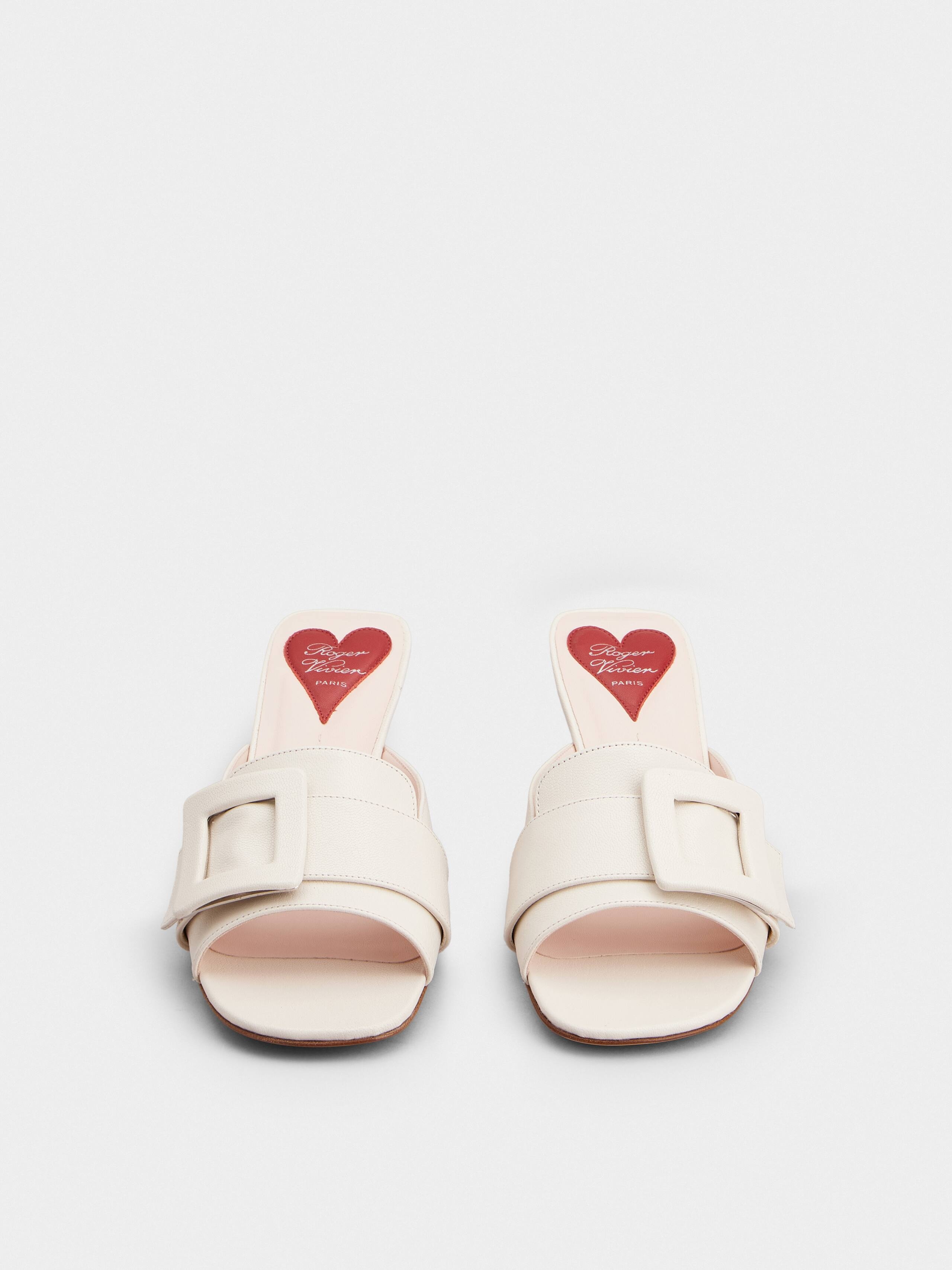 Viv' Canard Mules in leather - 7