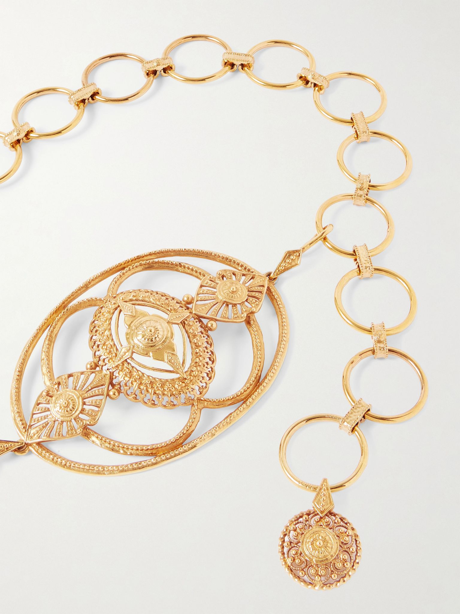 Gold-tone belt Gold - 3