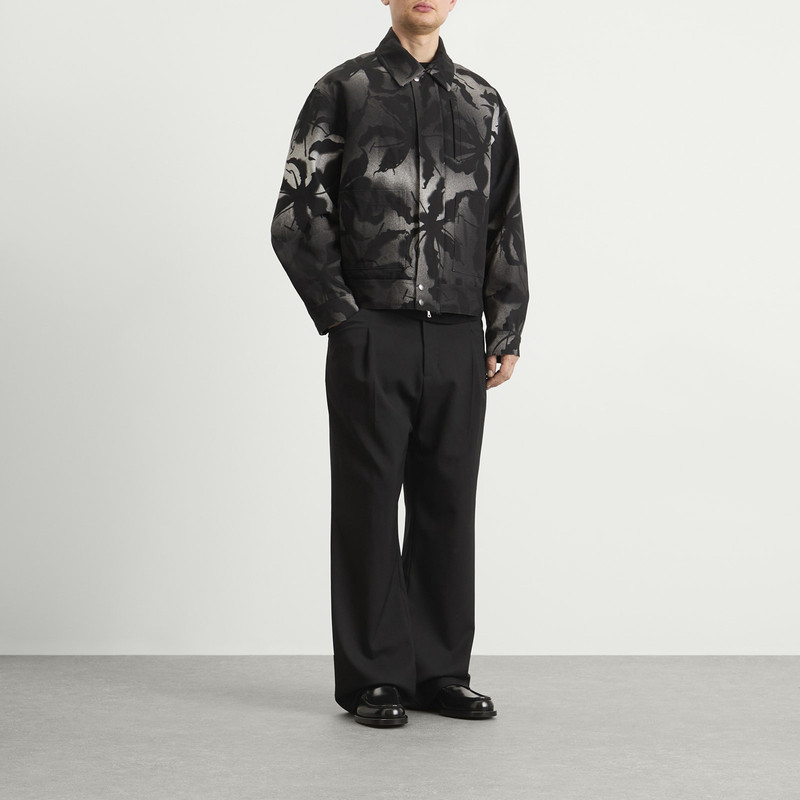Dries Van Noten Dries Van Noten Spray Flower Print Cotton Jacket outlook