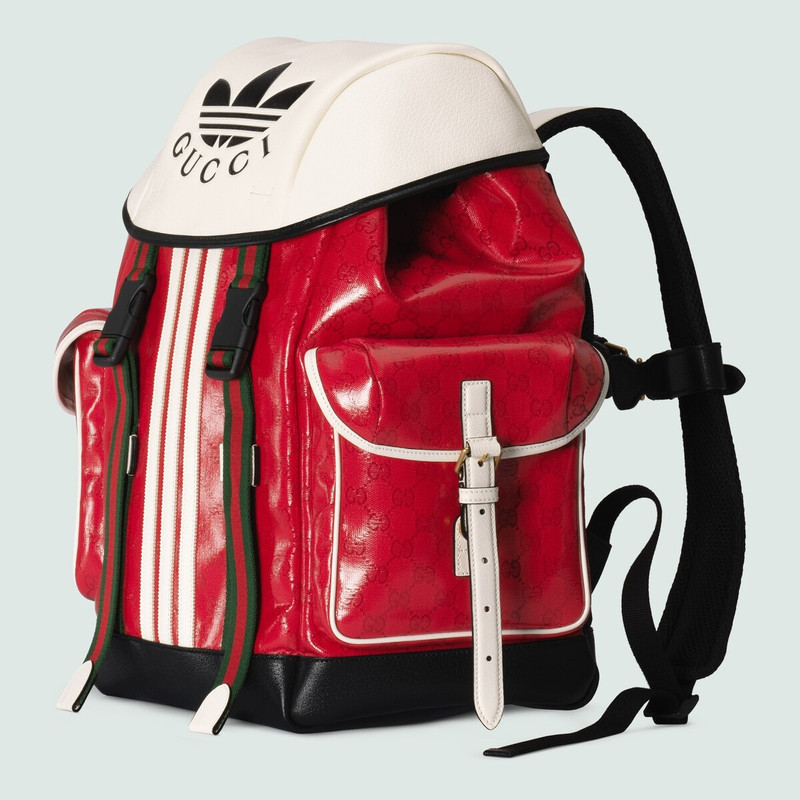 GUCCI adidas x Gucci backpack outlook