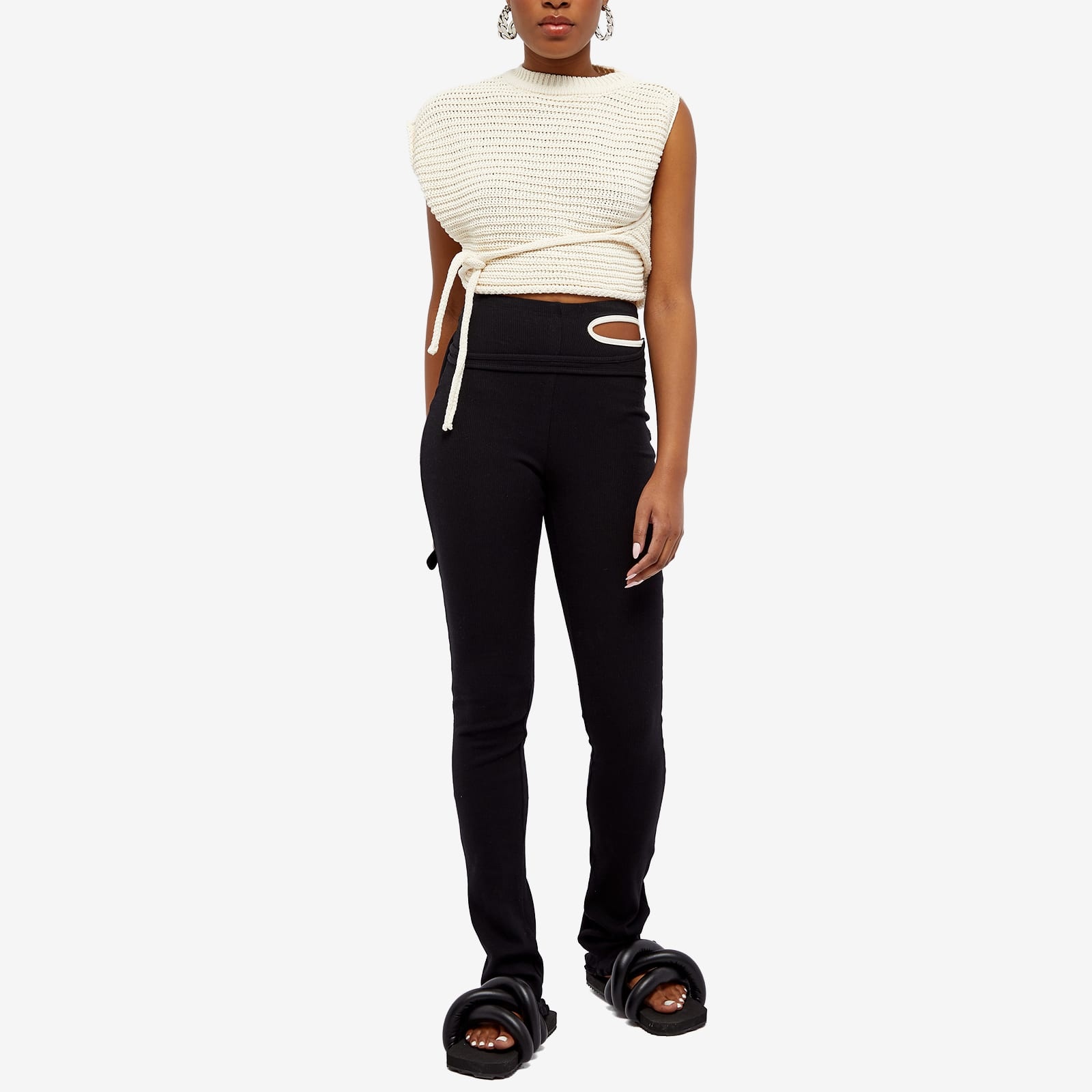 Ottolinger Wrap Knit Top - 4