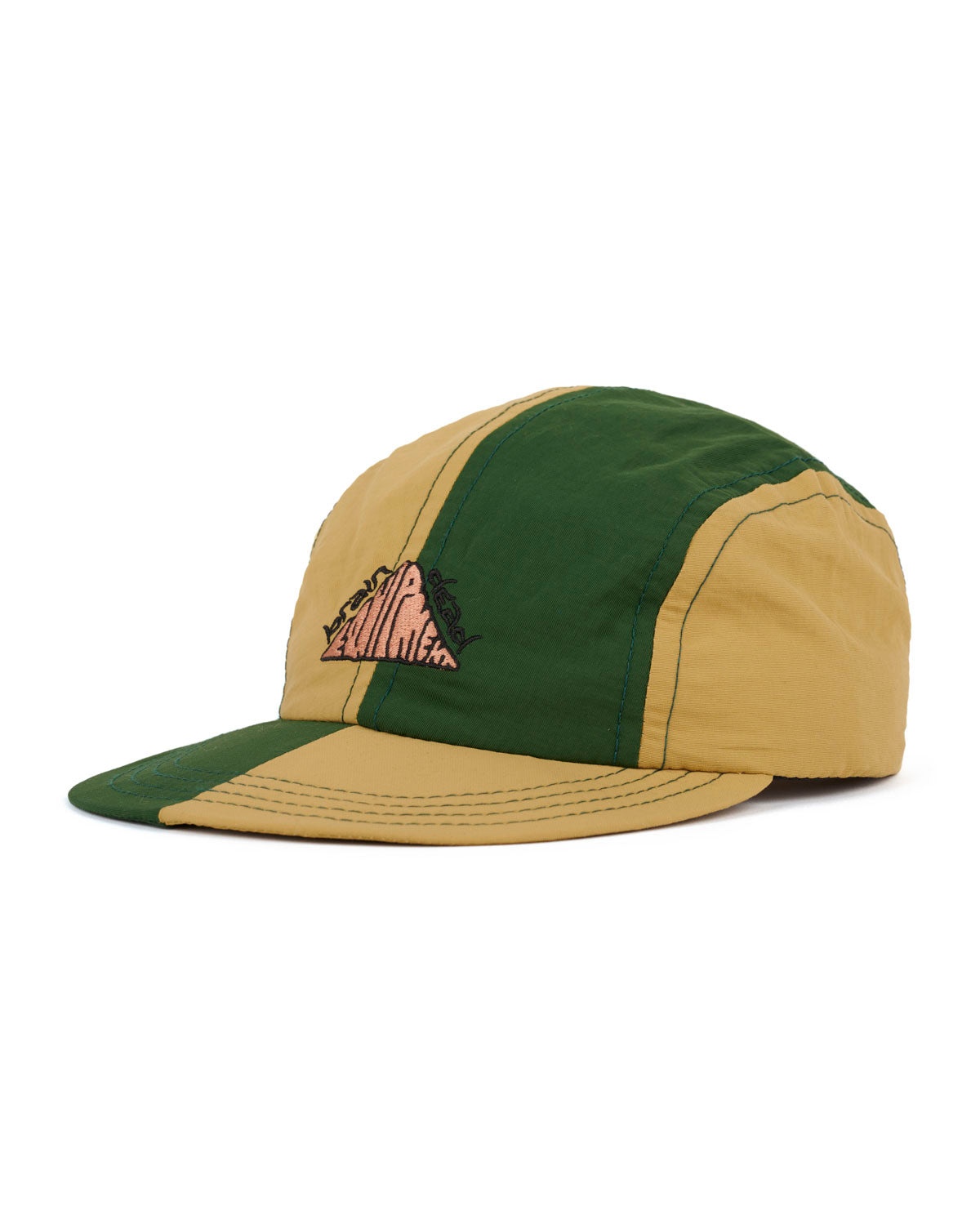 Brain Dead Equipment 4 Panel Sport Hat - Green Multi - 3