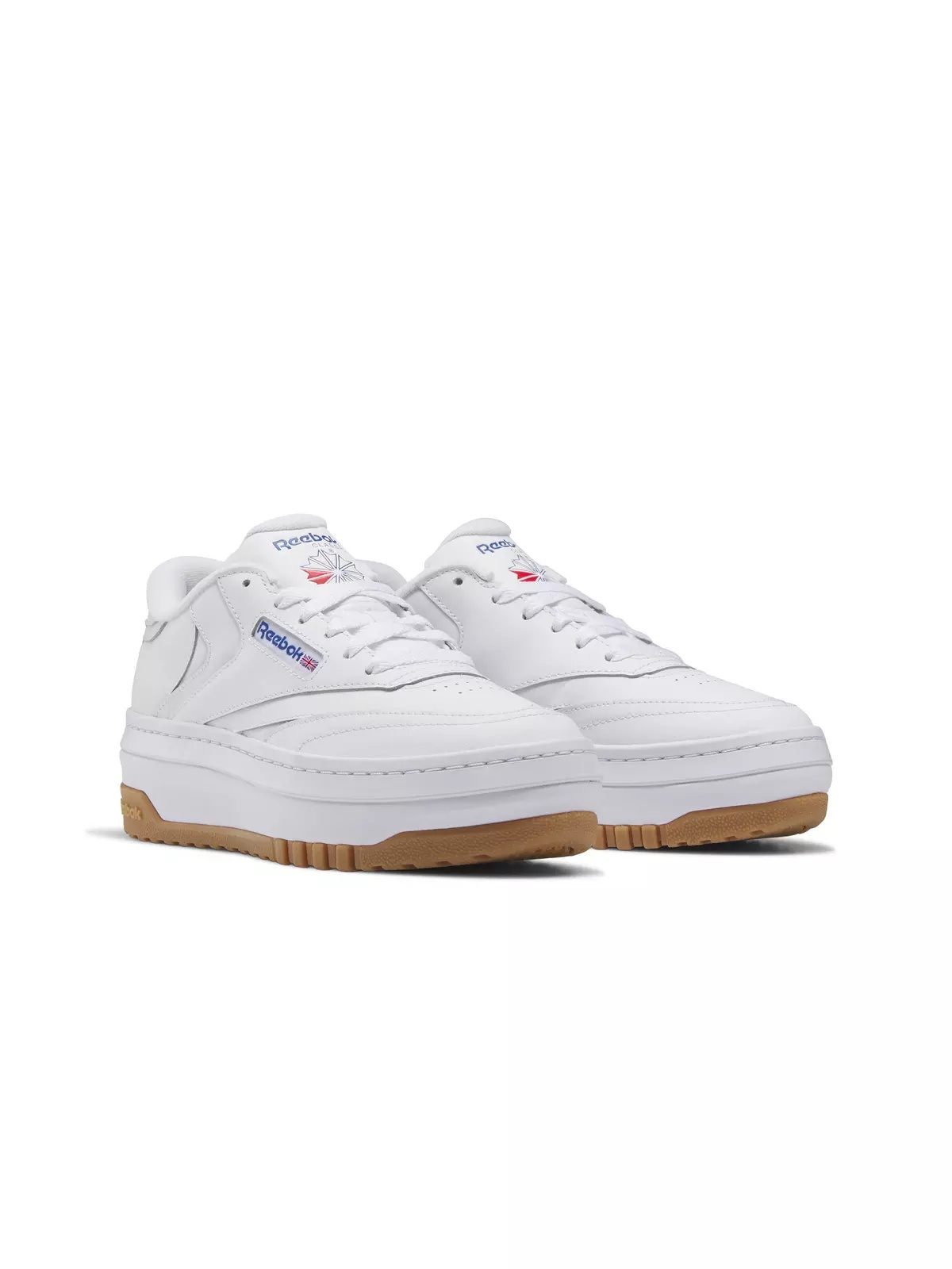 Club C Extra "Ftwr White/Blue/Gum" Women's Shoe - 3