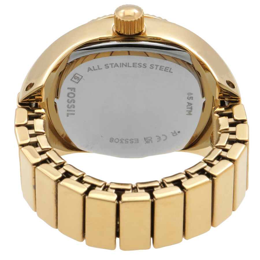Fossil - Open Box - Fossil Watch Ring Quartz Green Dial Ladies Watch ES5308 - 3