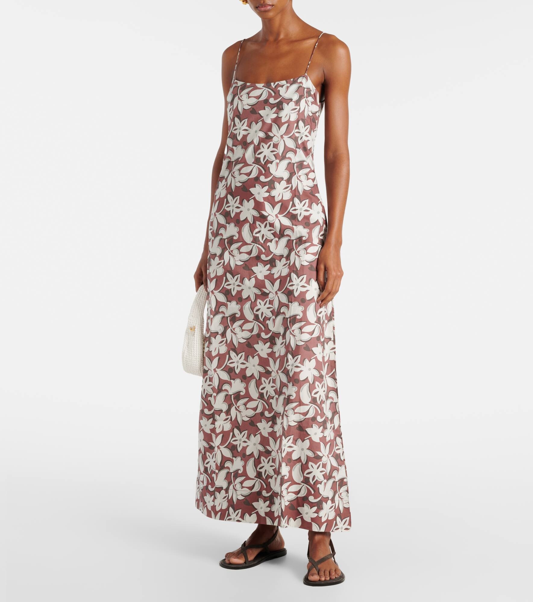 Alskar floral cotton maxi dress - 2