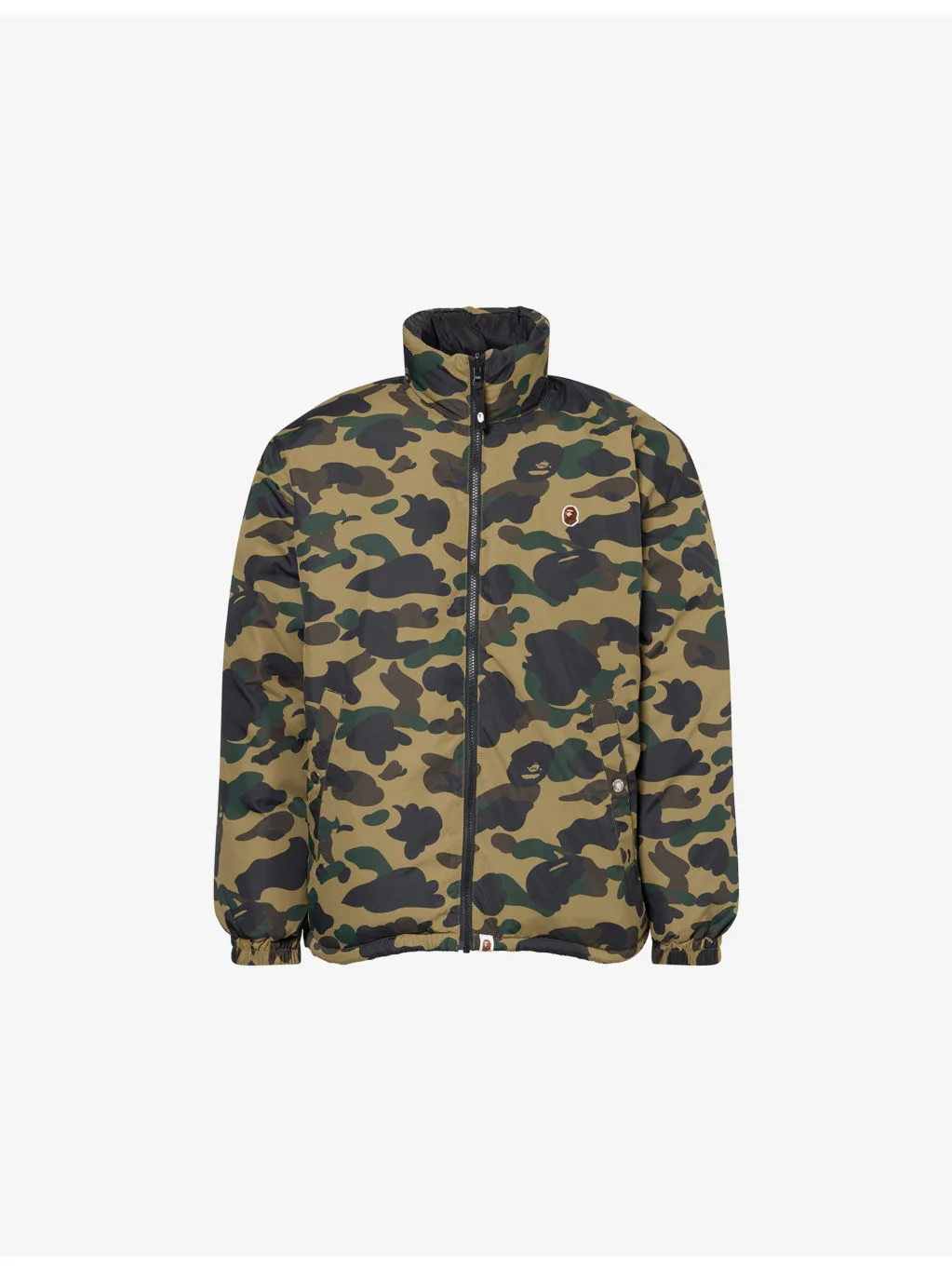 Reversible Camouflage-Printed Shell-Down Jacket - 1