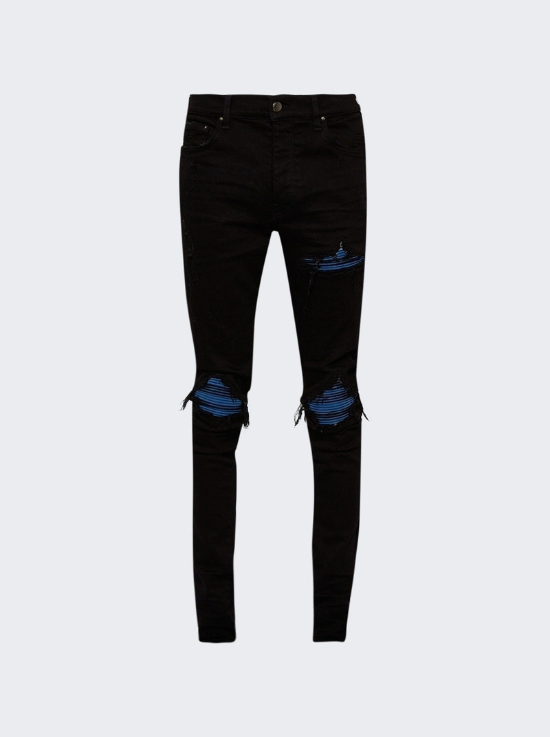 MX1 Ultra Suede distressed jeans 1