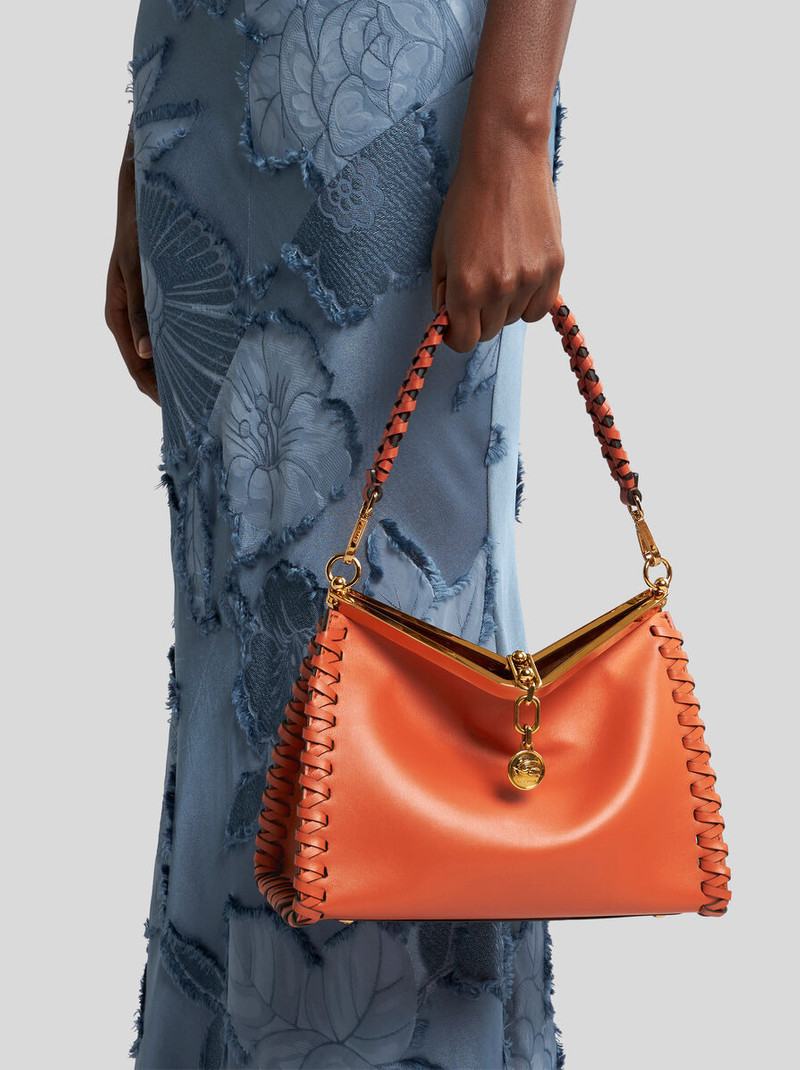 Etro MEDIUM VELA BAG WITH THREAD WORK outlook
