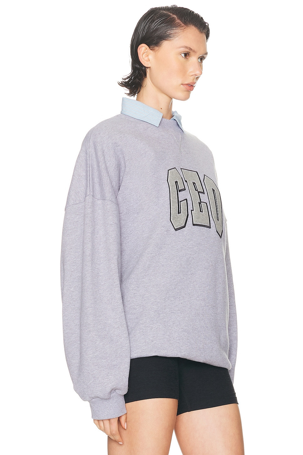 Shirt Crewneck Sweater - 2