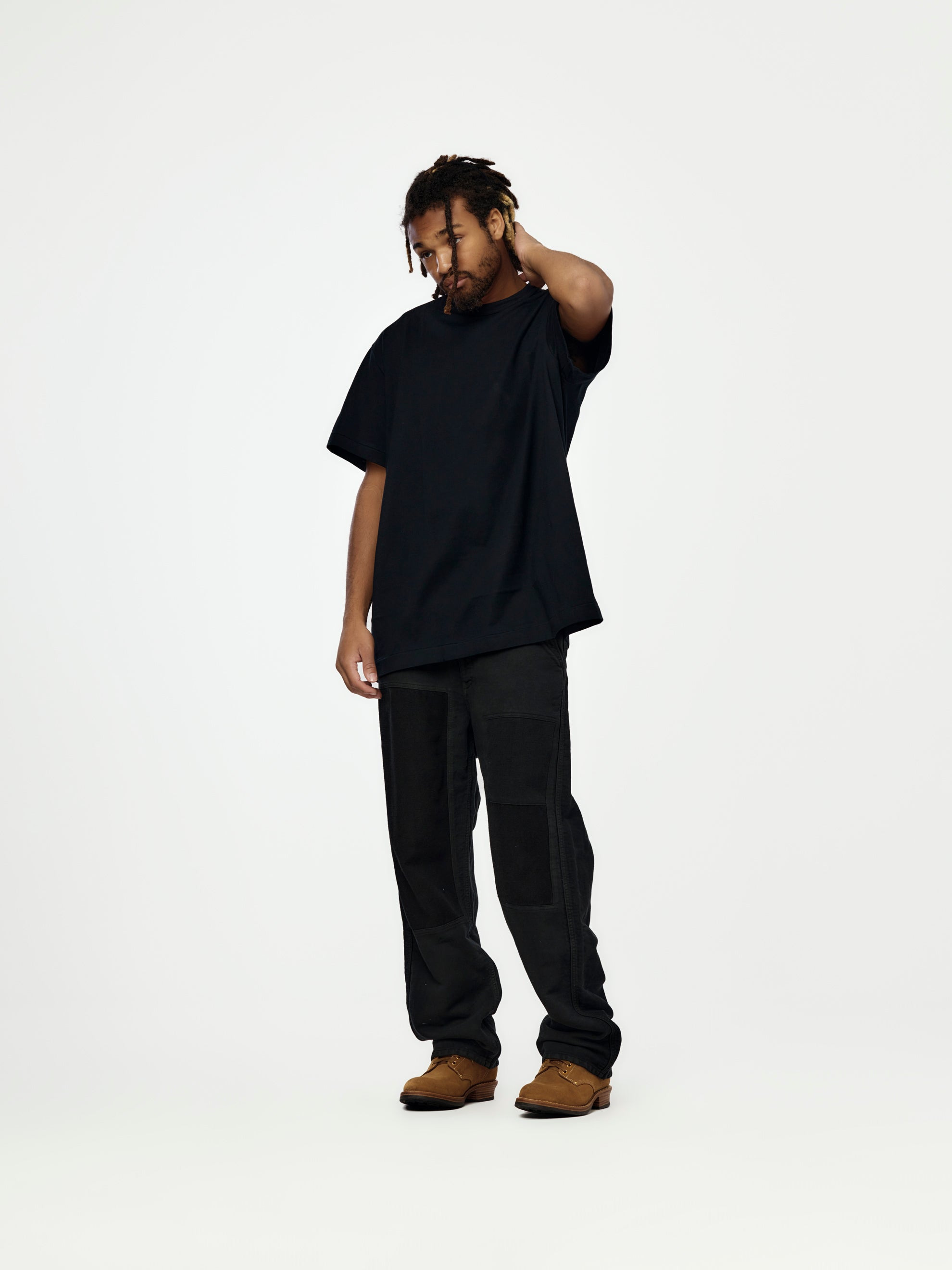 MEN'S T-SHIRT (BLACK) - 4
