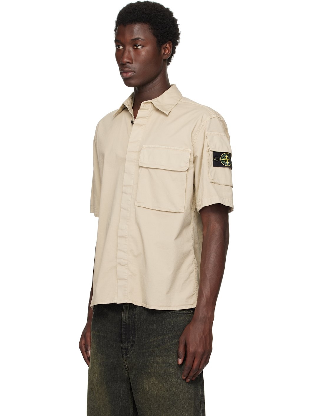Beige 11000007 Supima Cotton Twill Stretch-TC - 4