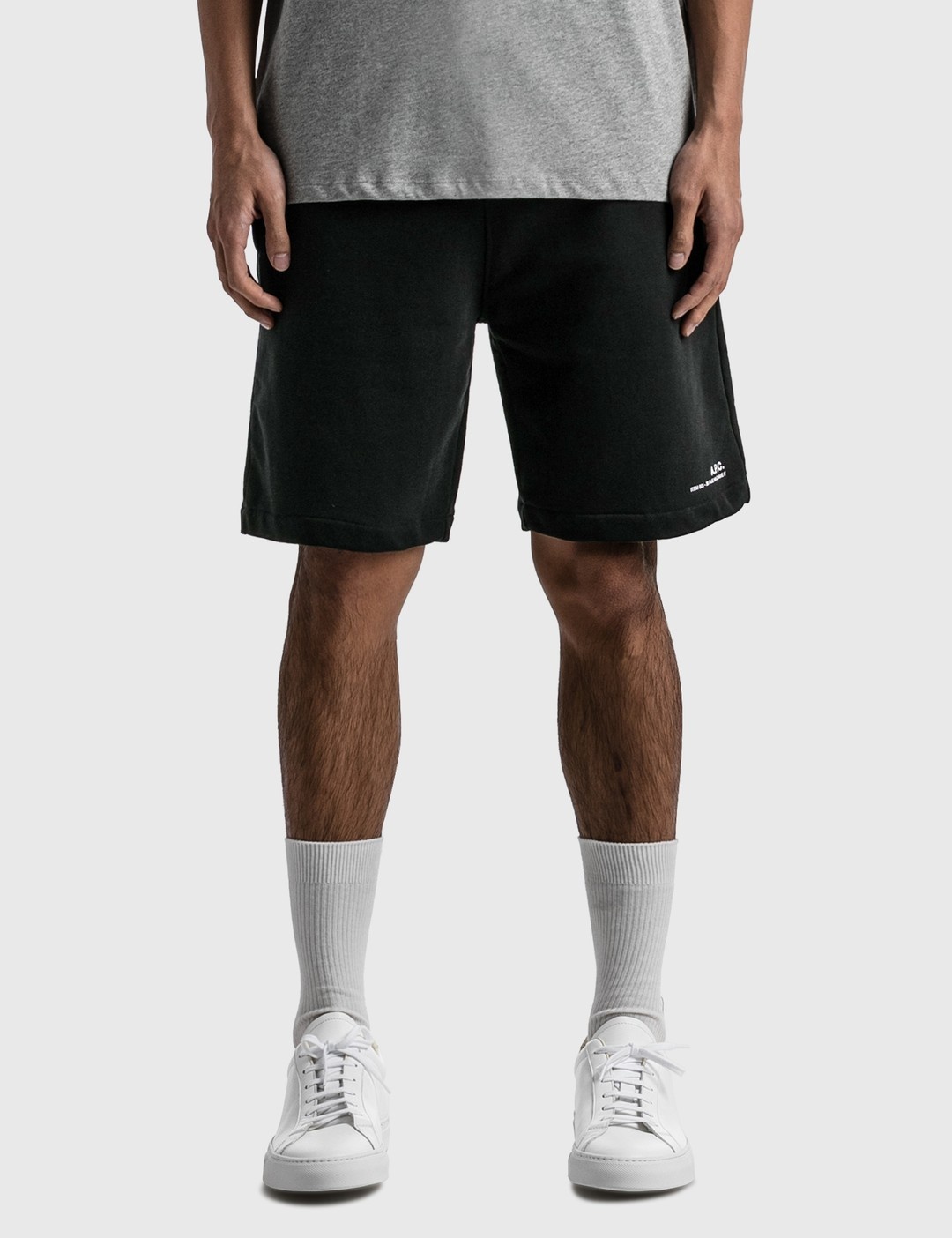 Logo-Print Fleece-Back Cotton-Jersey Drawstring Shorts - 3