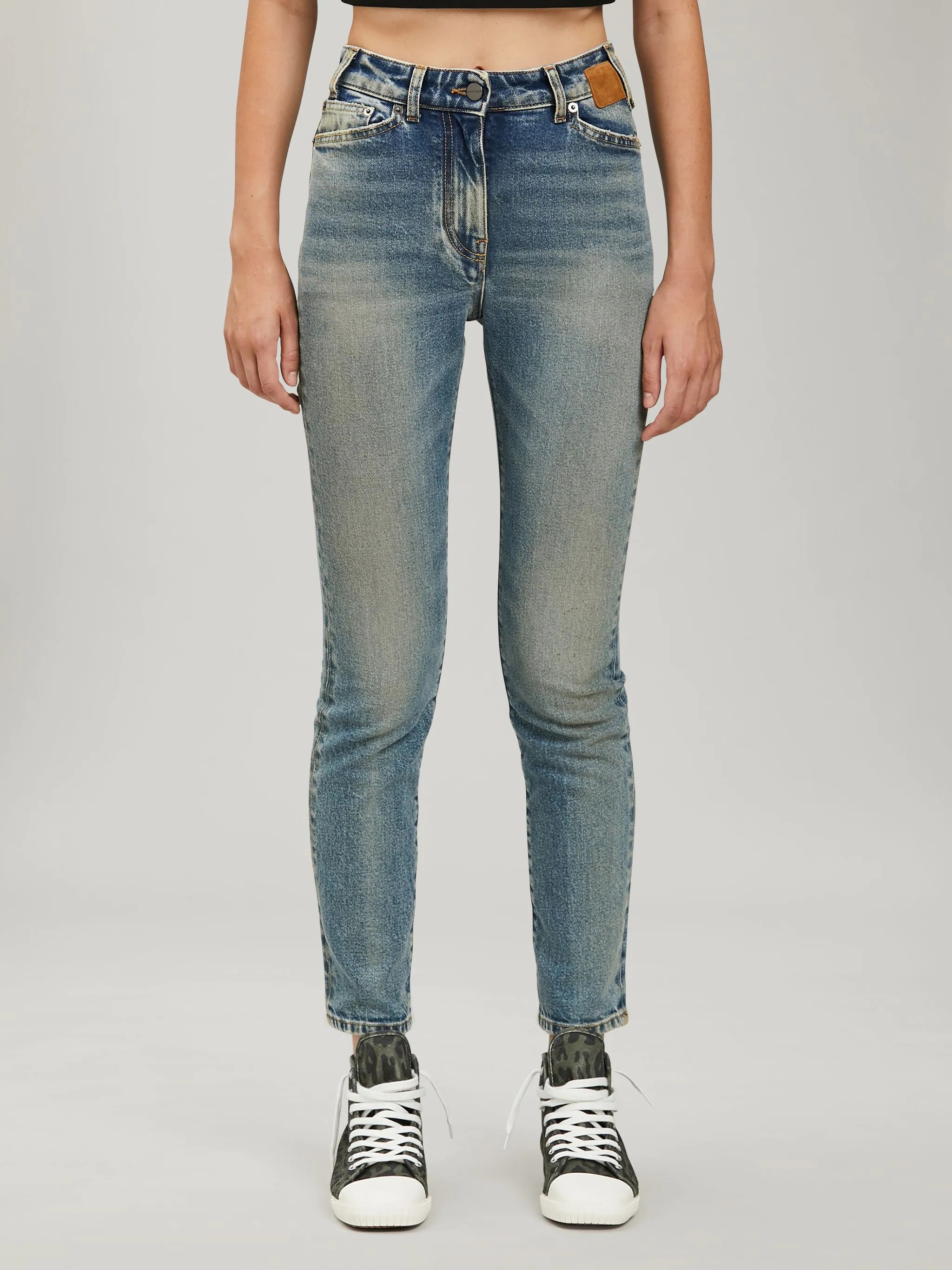 SKINNY DENIM PANTS - 3