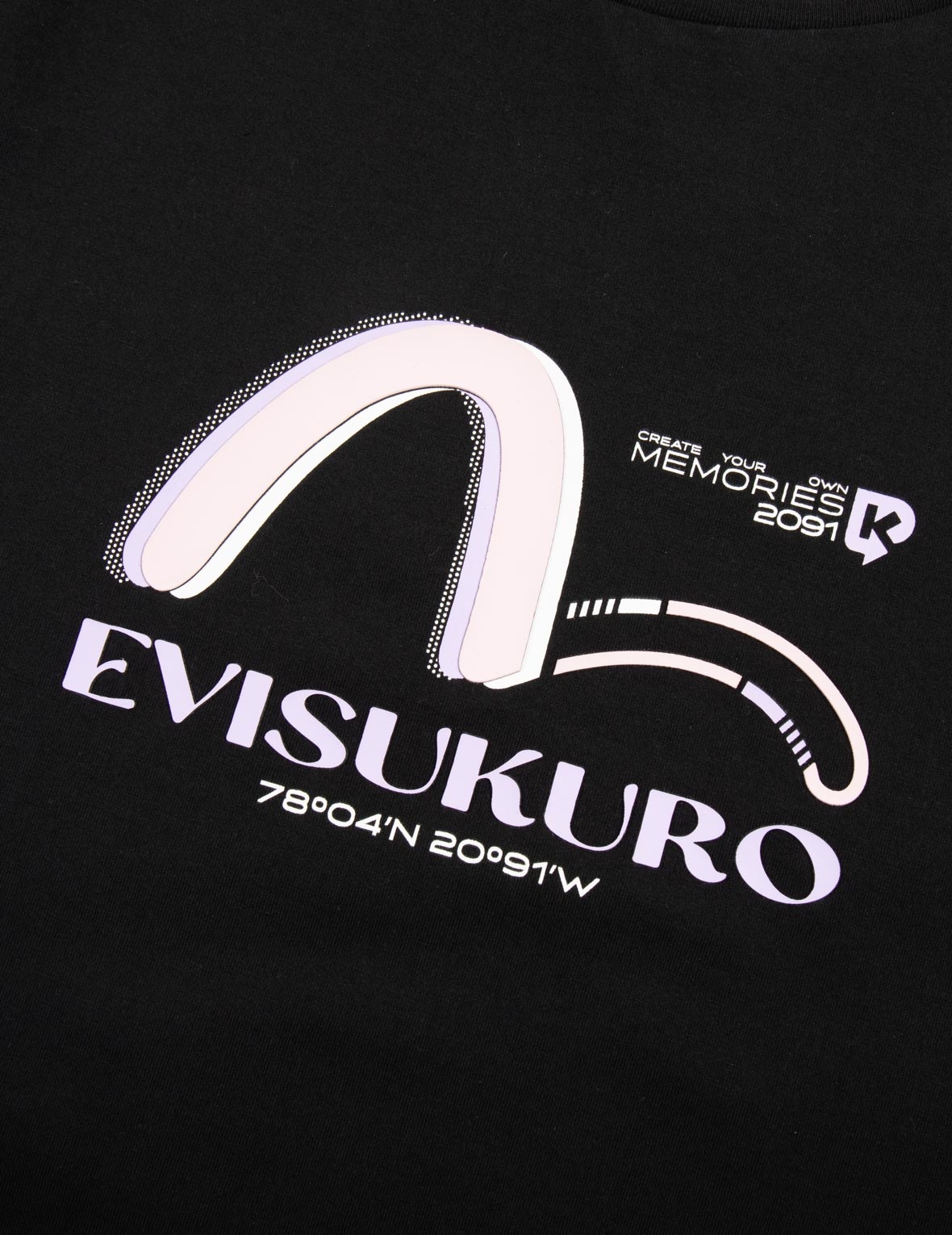 Seagull and Logo Print Regular Fit T-Shirt - 9