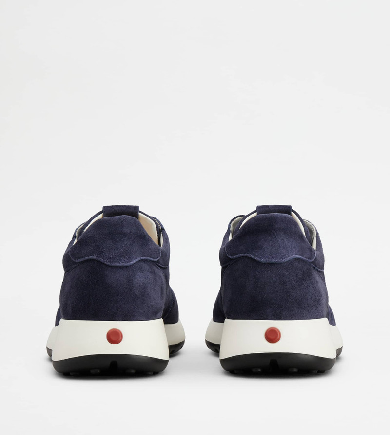 SNEAKERS IN SUEDE - BLUE 3