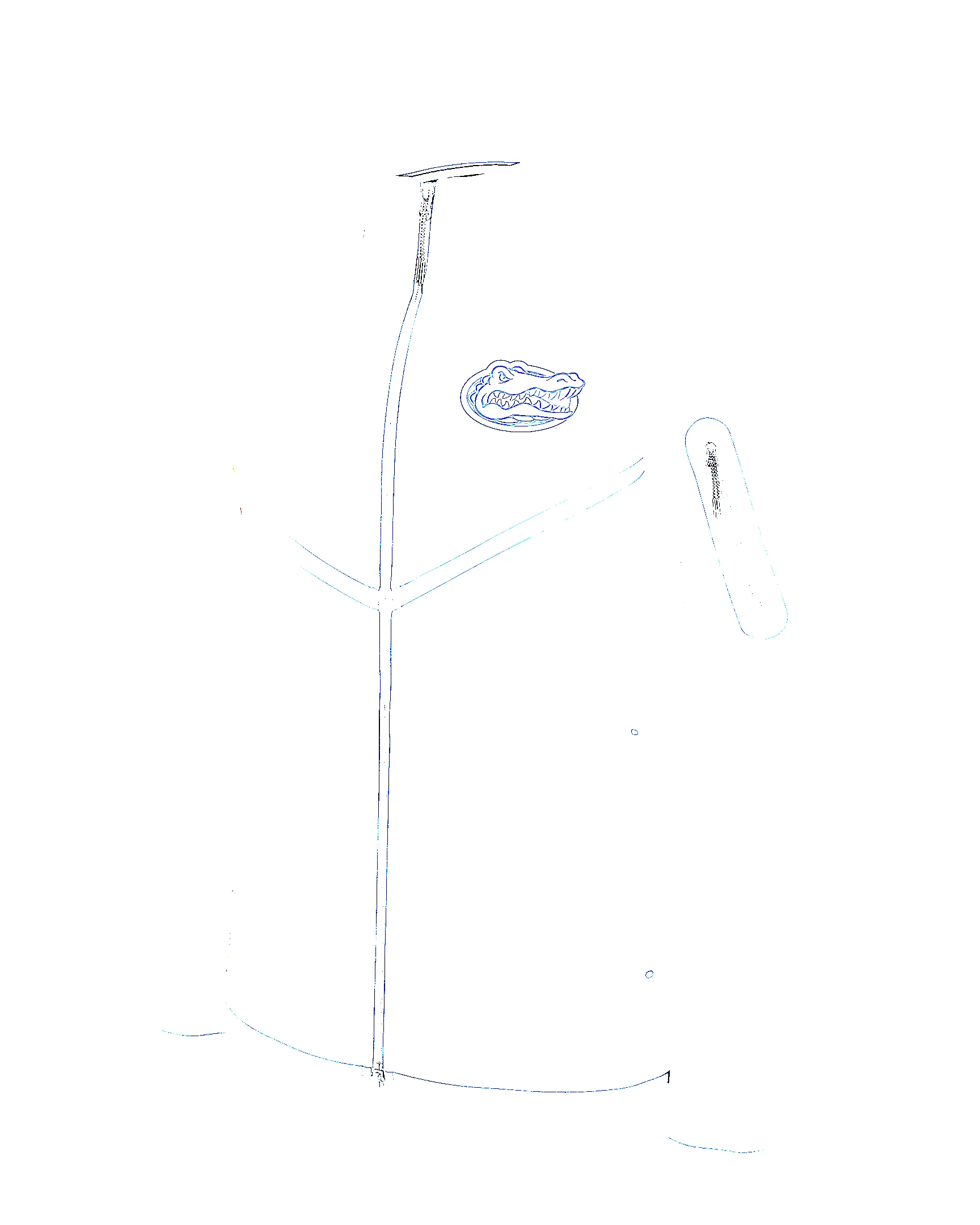 Florida Gators Tech Fleece Windrunner Men's Jordan Brand College Full-Zip Hooded Jacket - 1