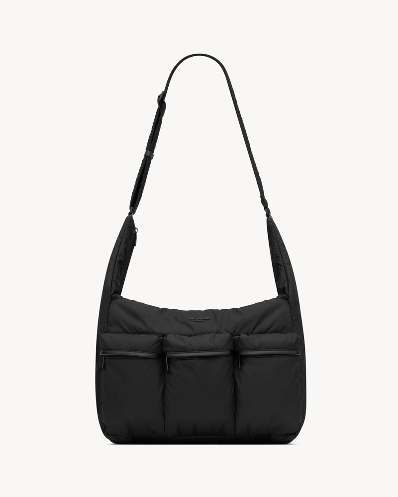 SAINT LAURENT HOBO IN NYLON - 1