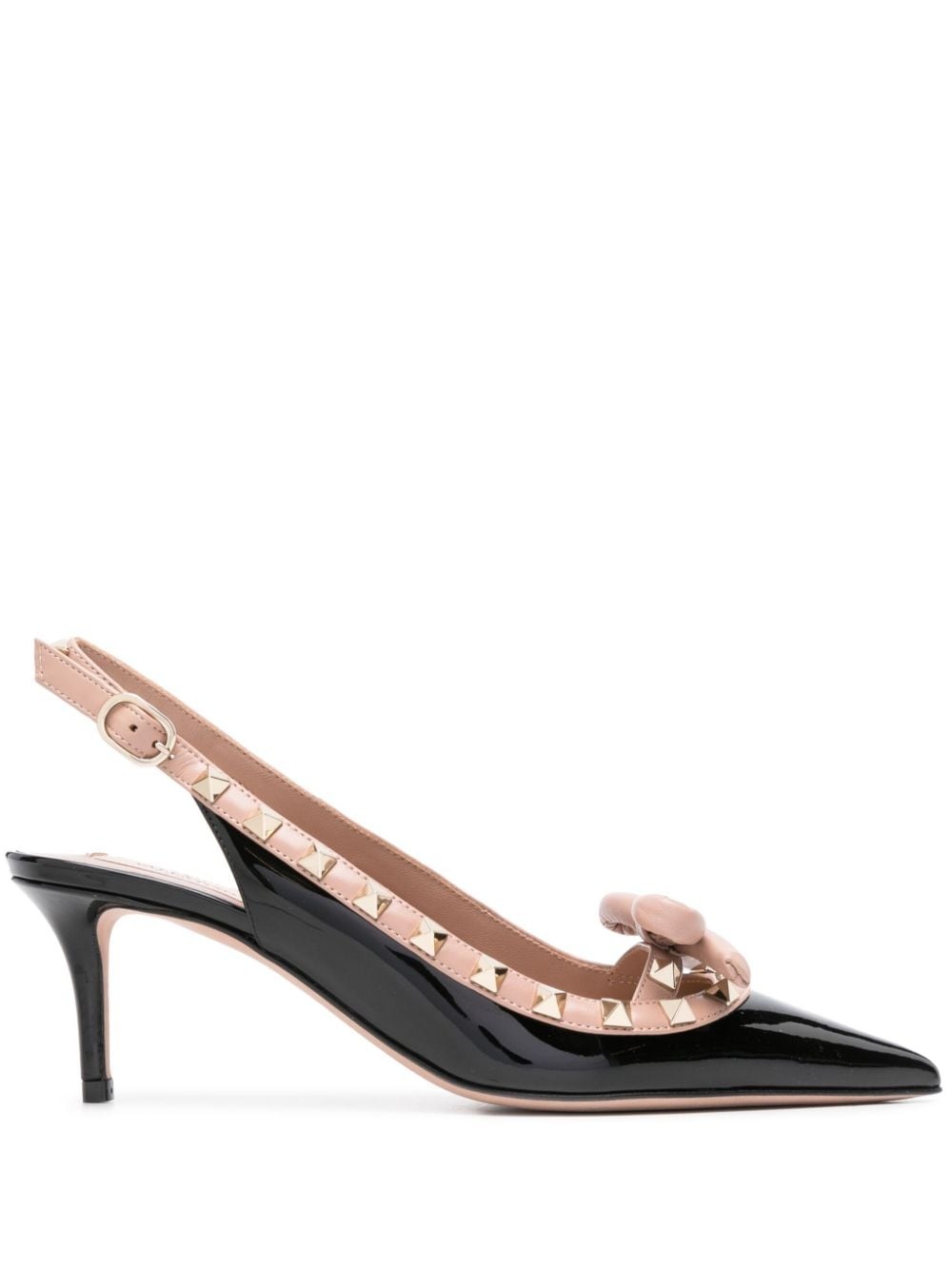 60mm Rockstud-detailing patent pumps - 1