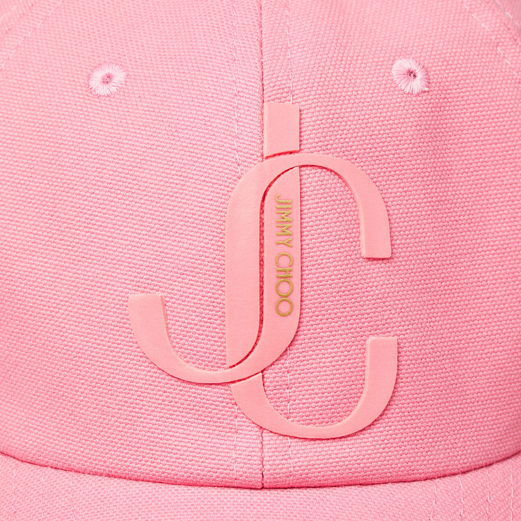 Paxy
Candy Pink Cotton Baseball Cap with Shiny JC Monogram - 4