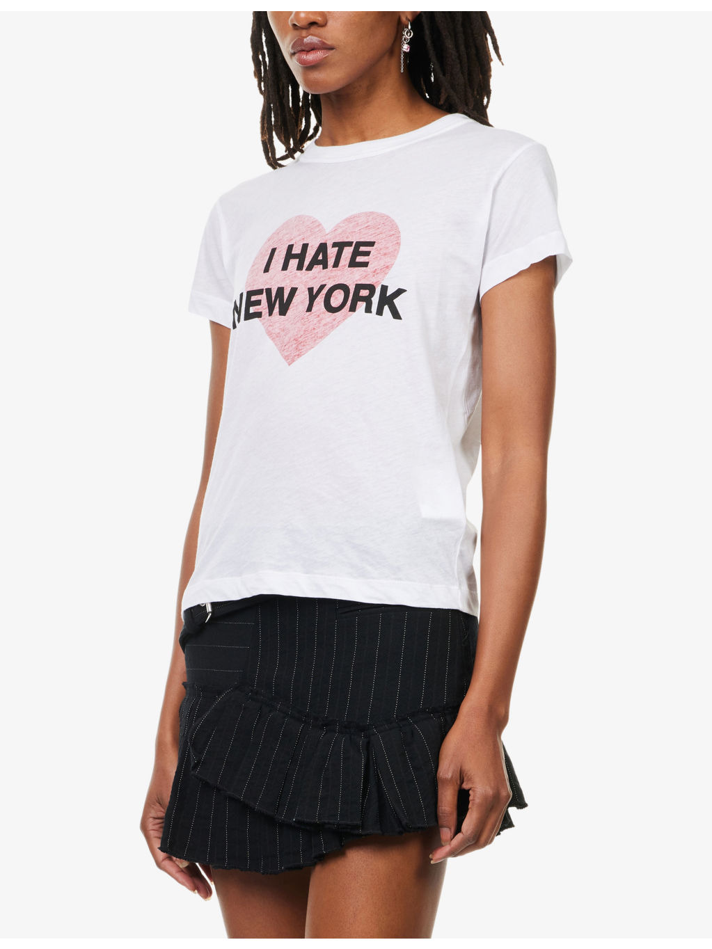 I Hate New York Short-Sleeves Cotton-Jersey T-Shirt - 3