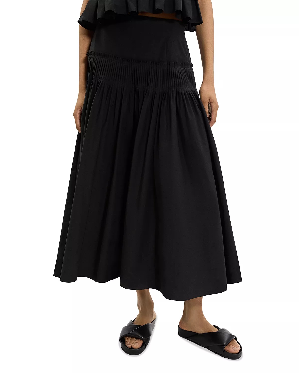 Accordion Pleat Skirt - 1