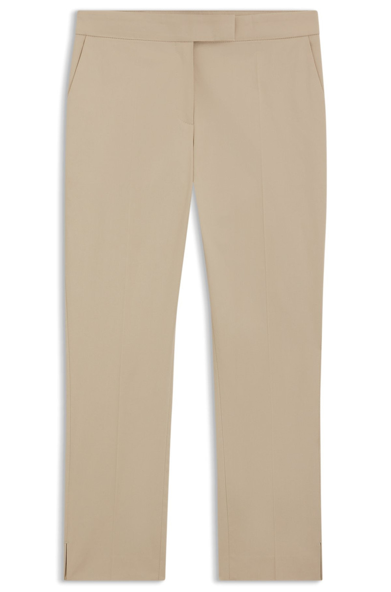 SLIM-FIT PANTS IN STRETCH COTTON 1