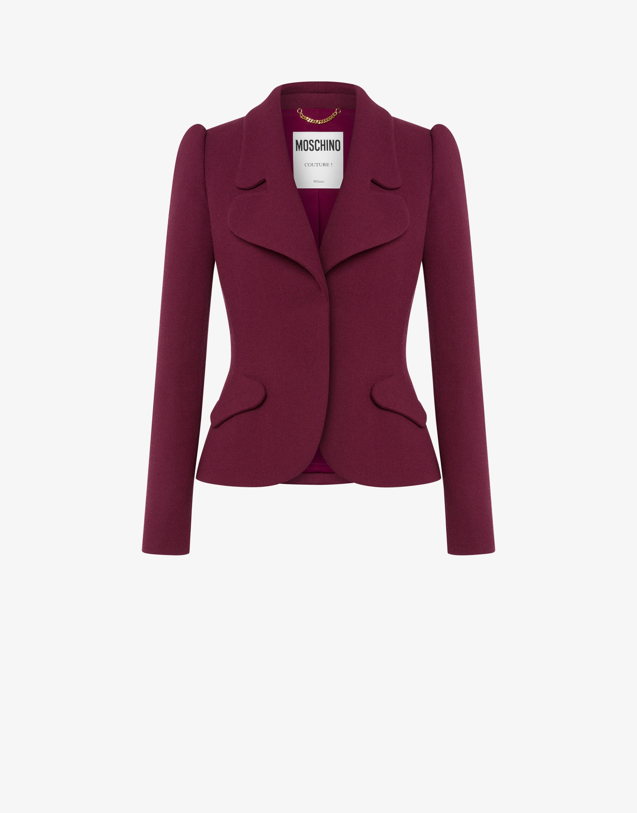 BAROQUE DETAILS BOUCLÉ JACKET - 1
