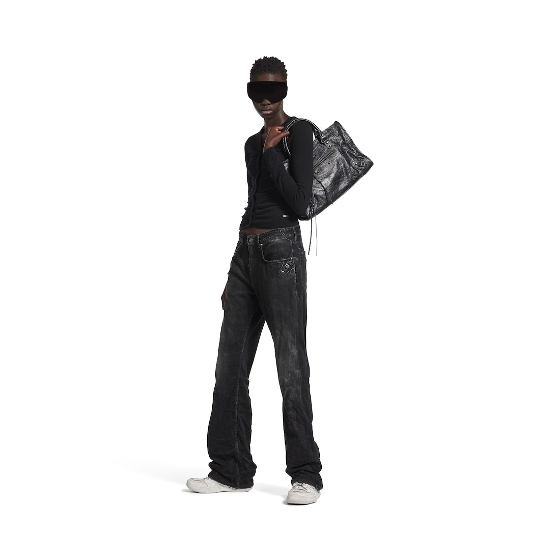 Women's City Straight Pants in Black - 2