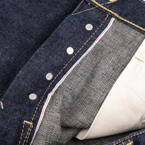 IH-888S-18 18oz Vintage Selvedge Denim Relaxed Taper Indigo - 9