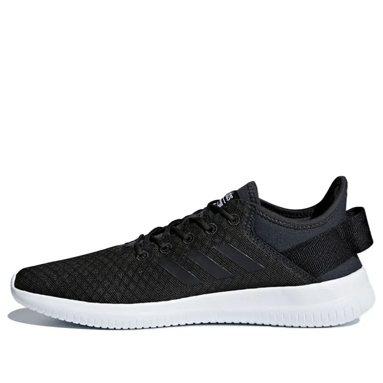 (WMNS) adidas neo Qtflex Black/White DA9449 - 1