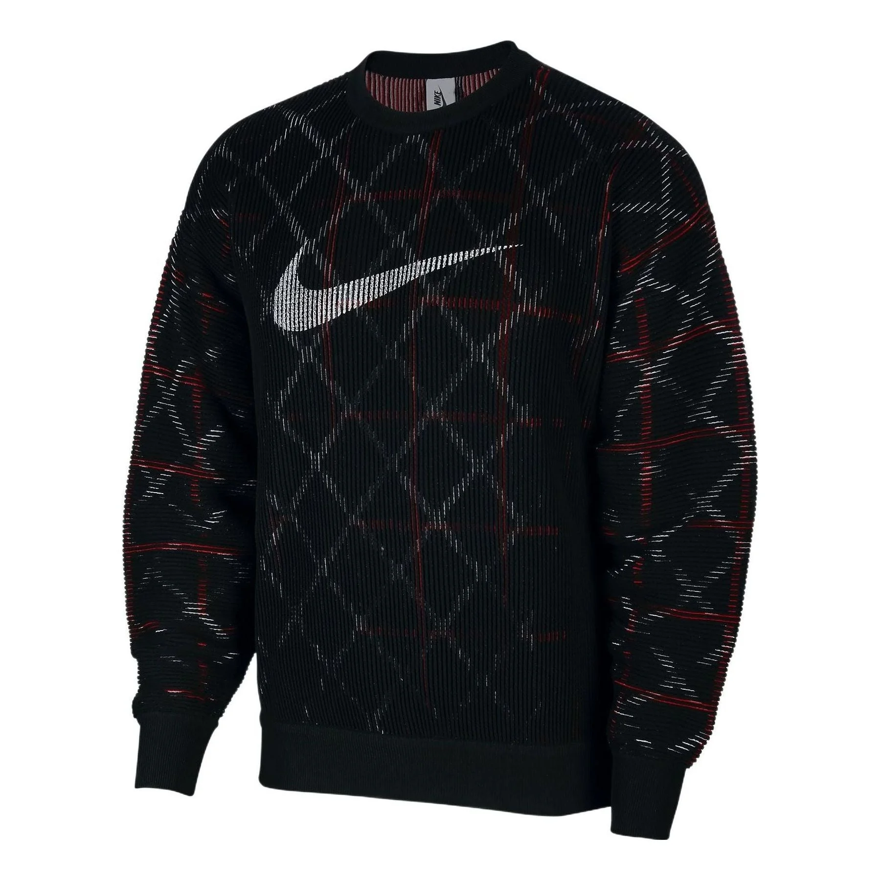 Nike Lab Classic x Sport Crew 'Black White Gym Red' CJ0807-011 - 1