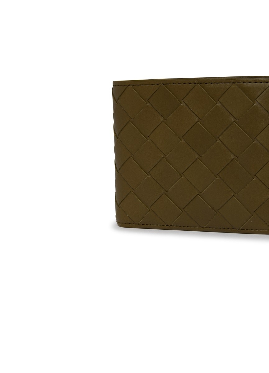 Intrecciato leather wallet - 5