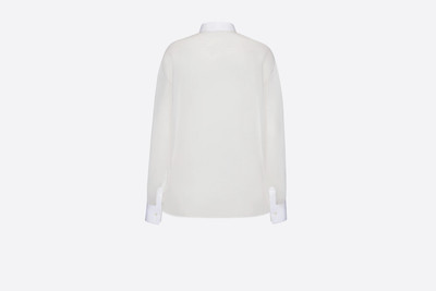 Dior Sheer Blouse with Plastron outlook