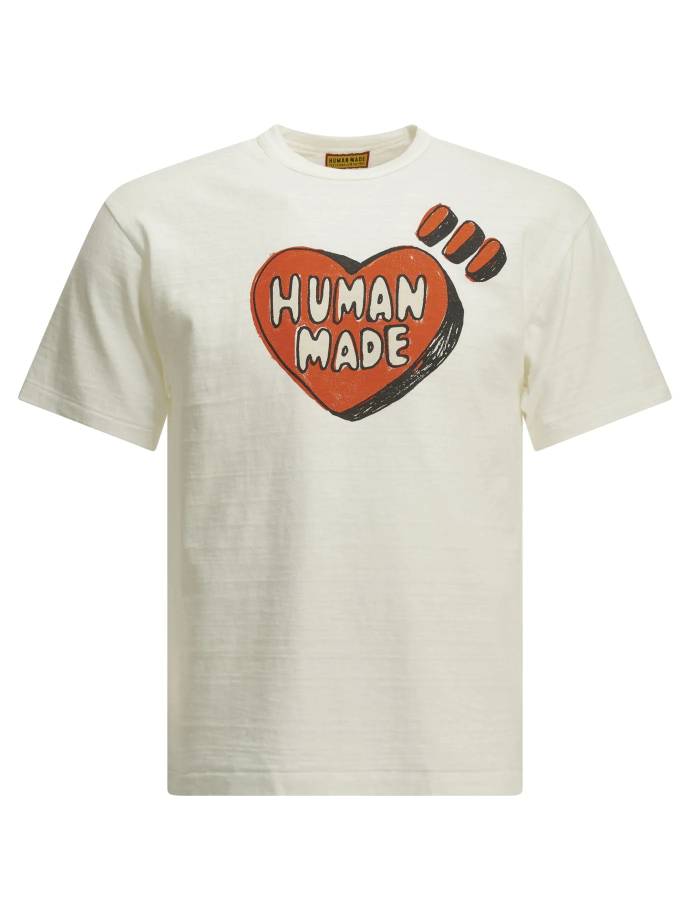 Human Made Slub Crew-neck T-shirt White - 1