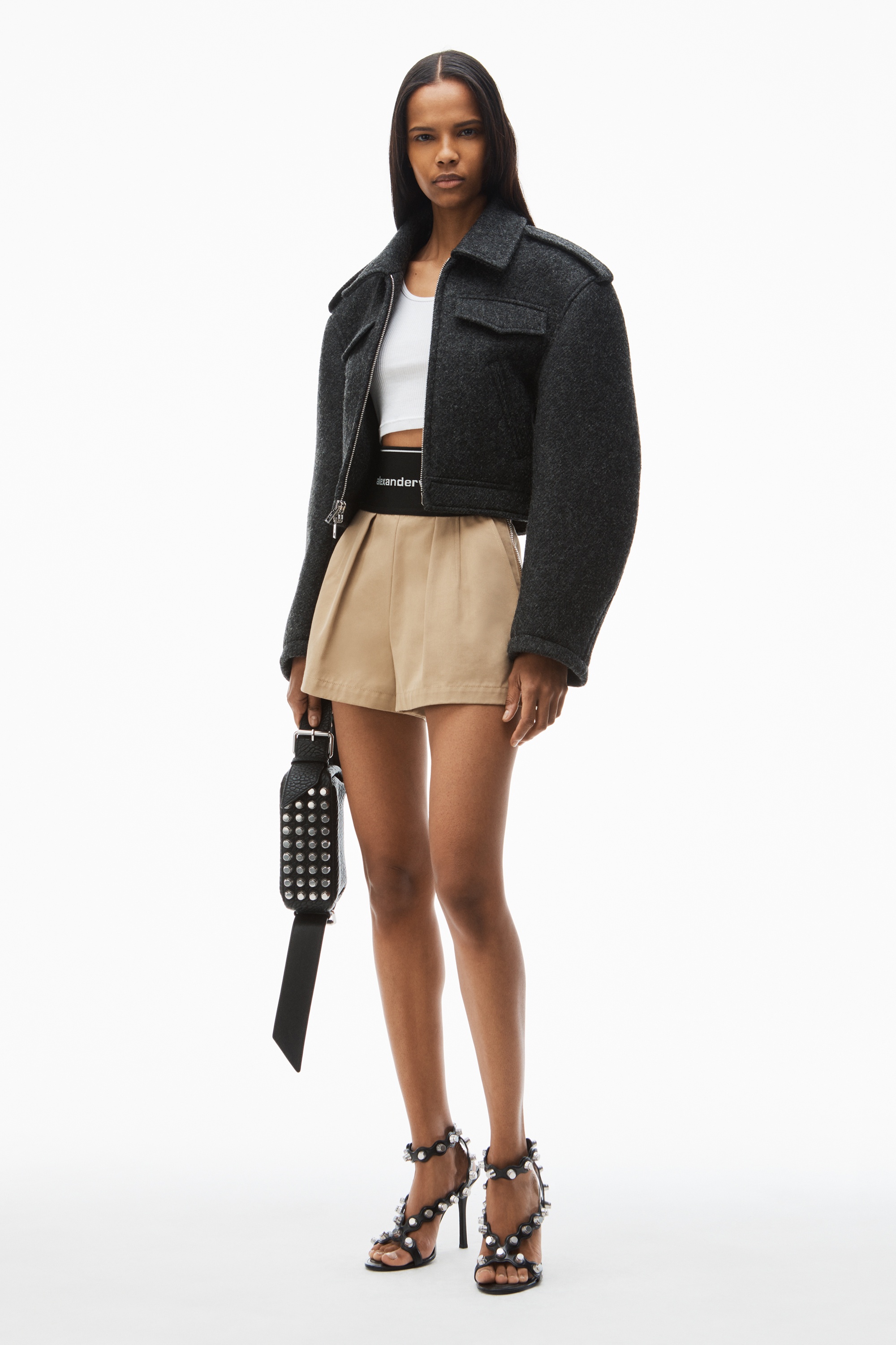 SAFARI SHORT IN COTTON TAILORING - 2