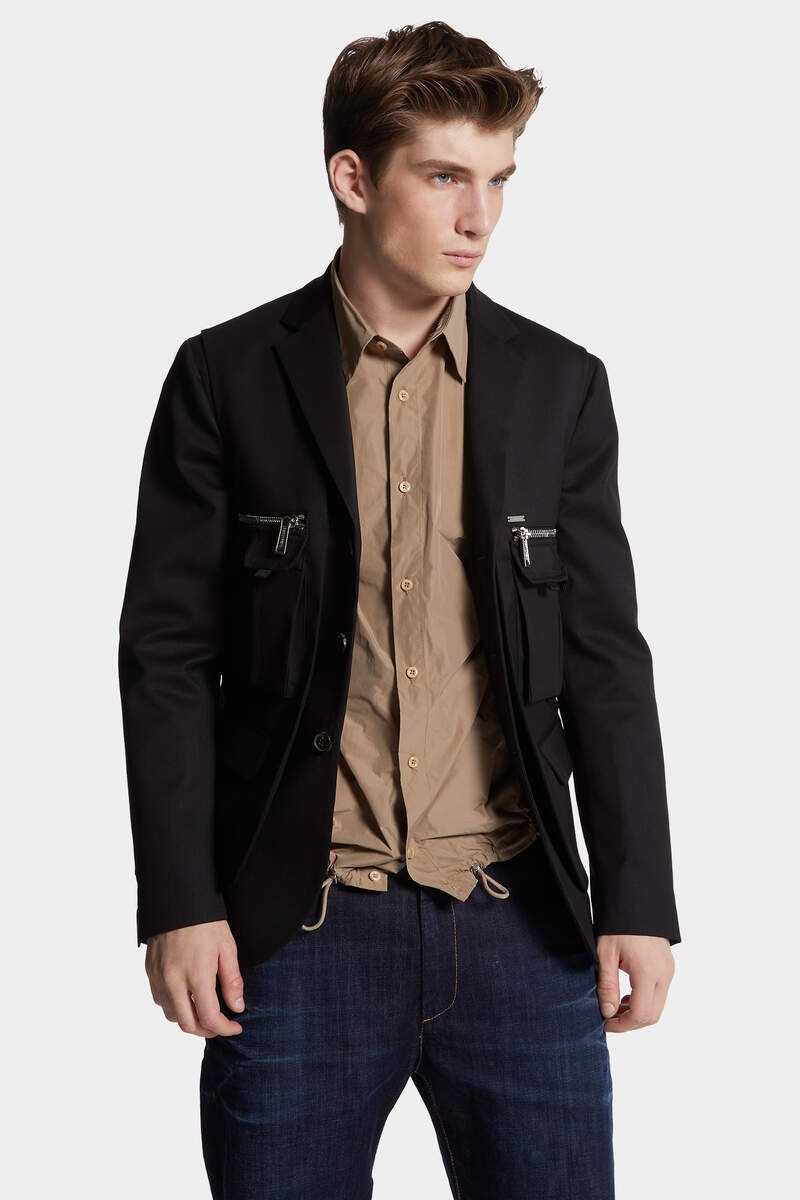 RELAX SHOULDER D2 LAYERED MULTIPOCKET JACKET - 3