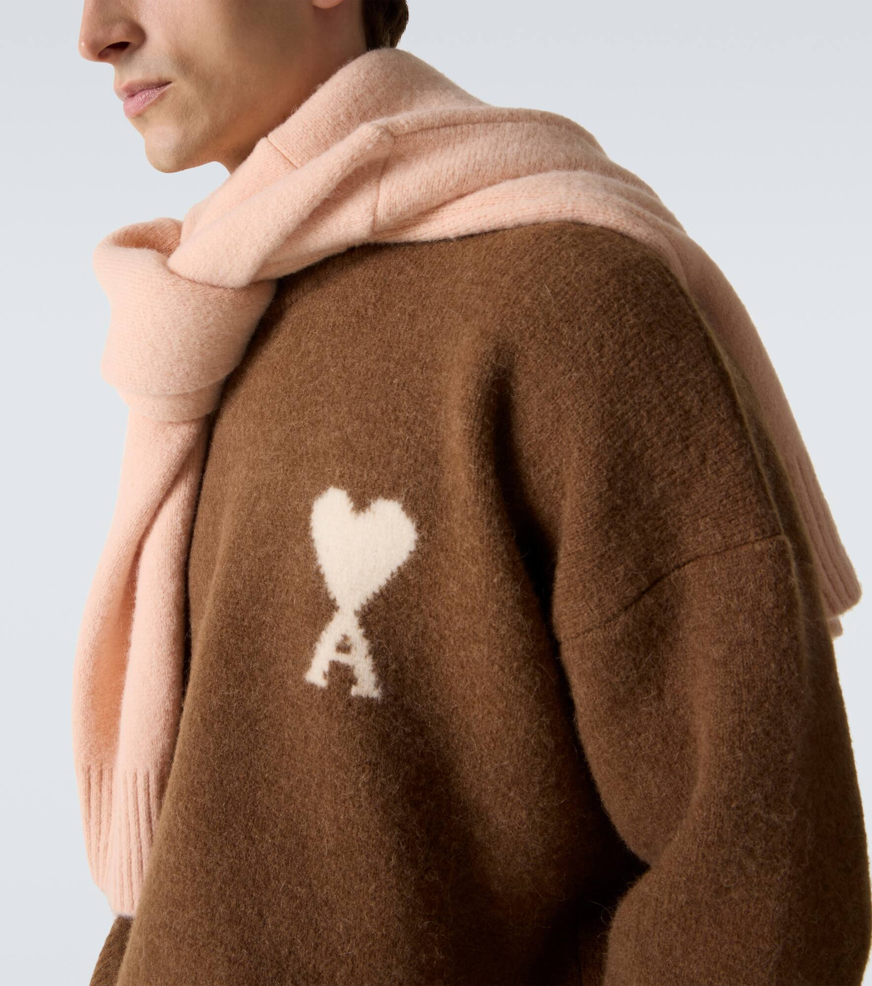 Alpaca and wool-blend sweater - 5